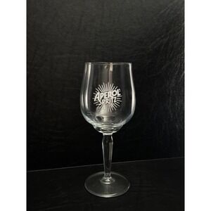 APEROL SPRITZ Luca Trazzi designed, 300ml, 8 1/2" Tall STEMMED GLASS
